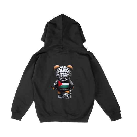 Bear In Solidarity | Palestine Kids Hoodie