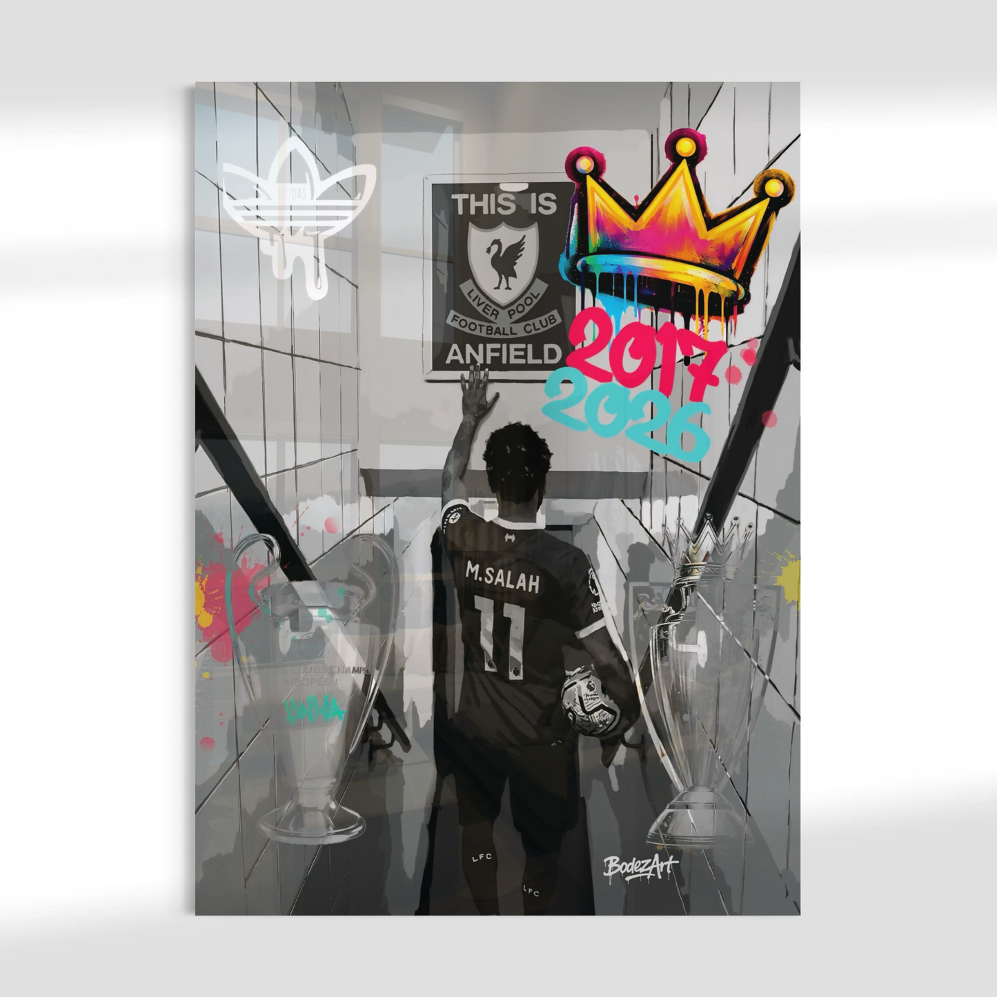 Egyptian King | Glass Wall Art