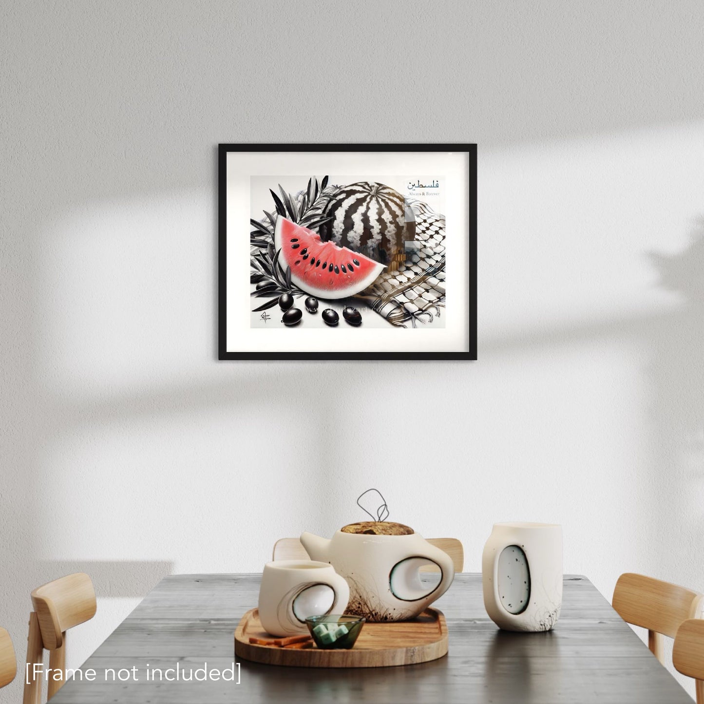 The Watermelon | Palestine Wall Art Poster Print