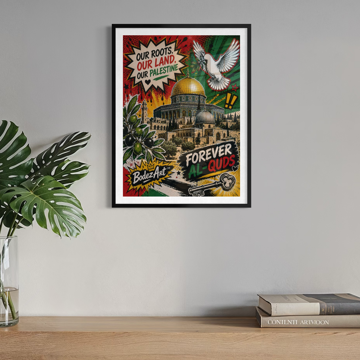 3/3 Forever Al-Quds | Palestine Pop Art Poster Print
