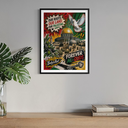 3/3 Forever Al-Quds | Palestine Pop Art Poster Print