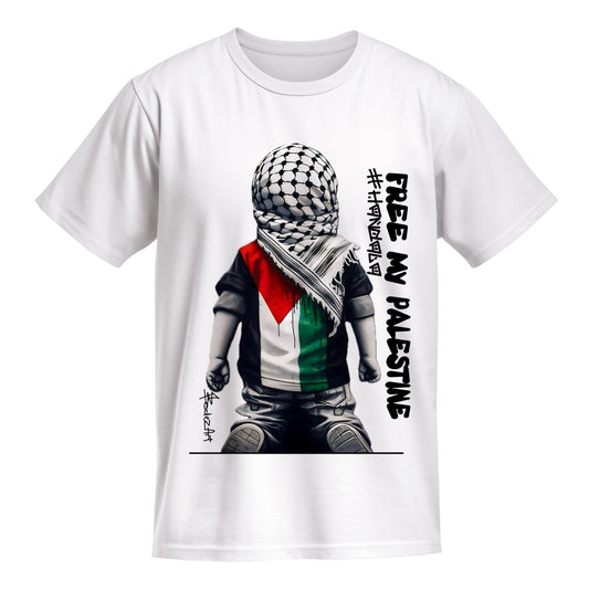 Handala - Free My Palestine | Short Sleeve T-Shirt