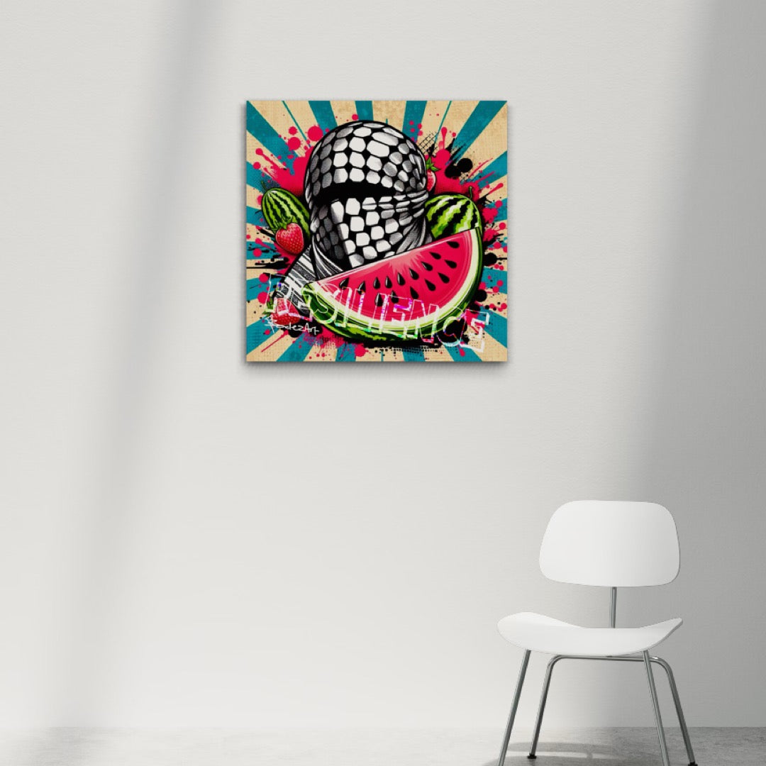 Colours of Resilience | Pop Art Canvas Print