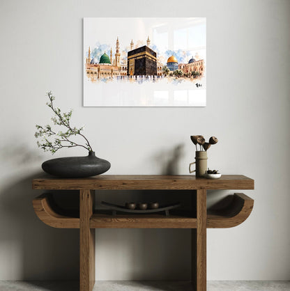 Sacred Horizons | Islamic Glass Wall Art