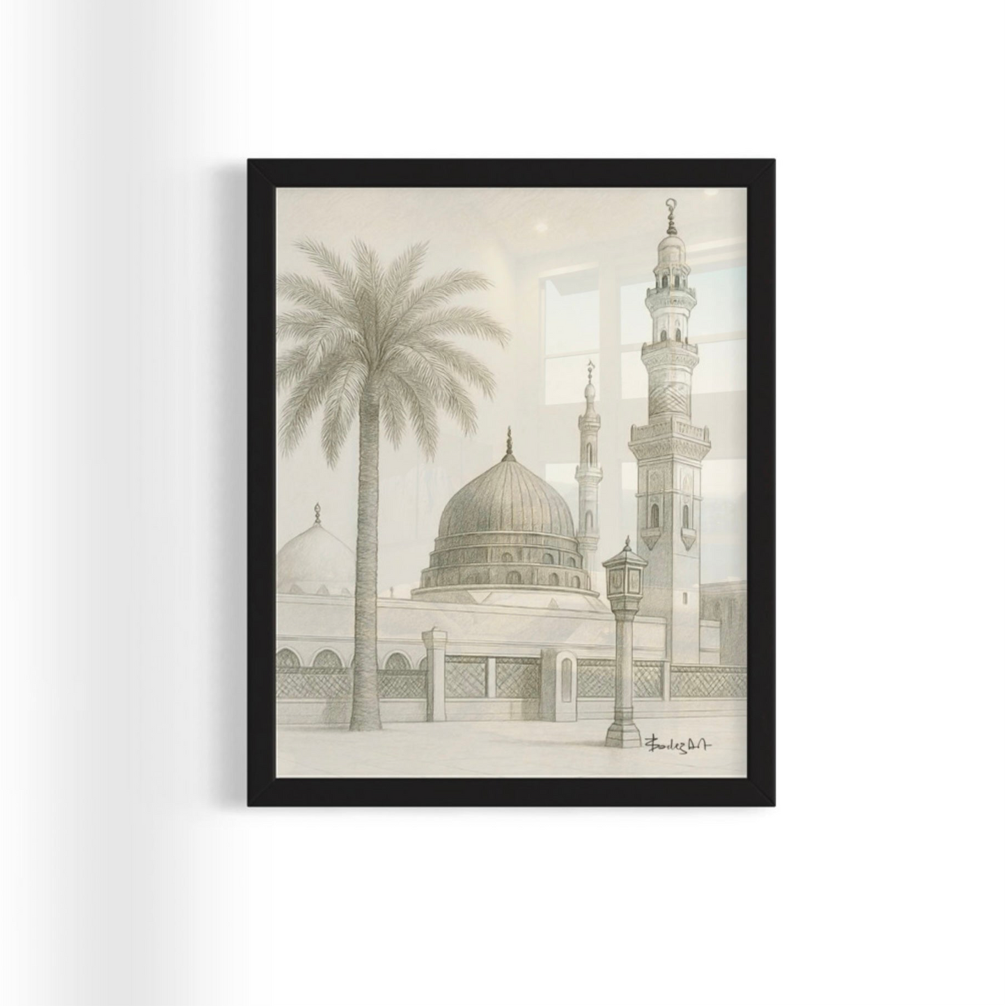 Al Madinah - Pencil Sketch | Art Print