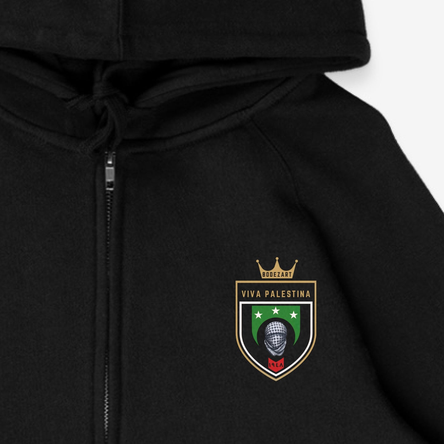 1948 Falastin Emblem - Classic Full Zipped Hoodie