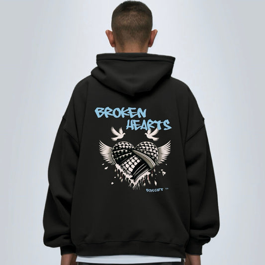 Broken Hearts | Palestine Hoodie