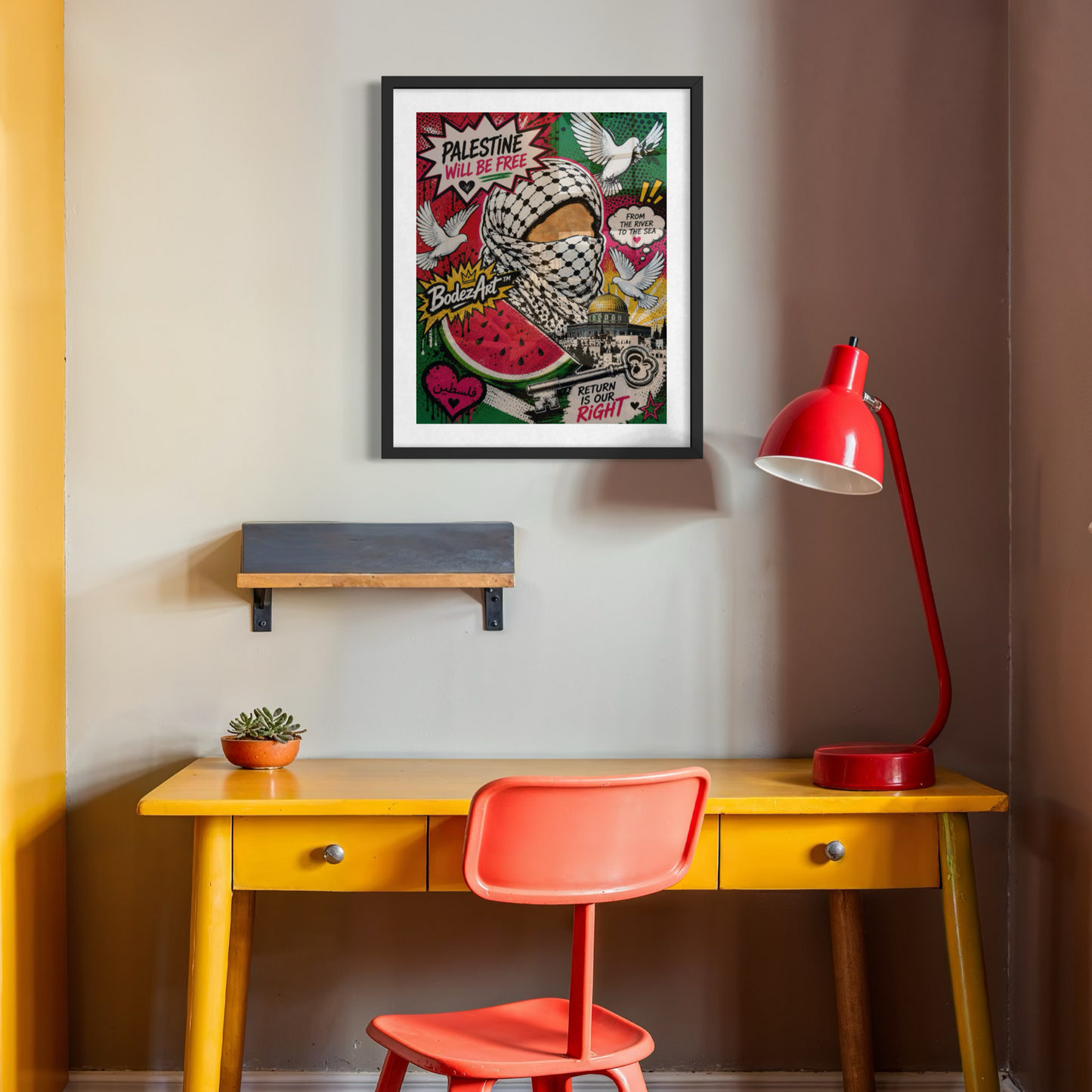 1/3 Right Of Return | Palestine Pop Art Poster Print