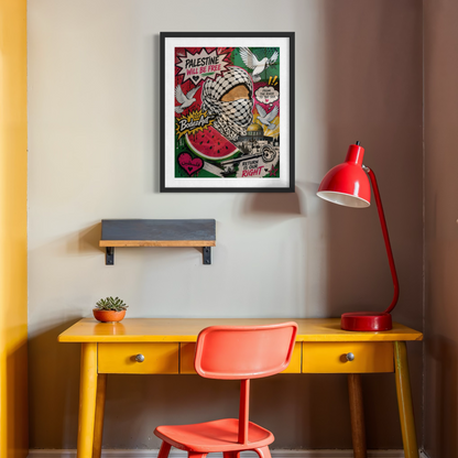 1/3 Right Of Return | Palestine Pop Art Poster Print
