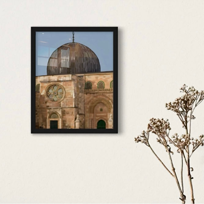 Al Aqsa | Qibli Mosque Palestine Framed Art Print