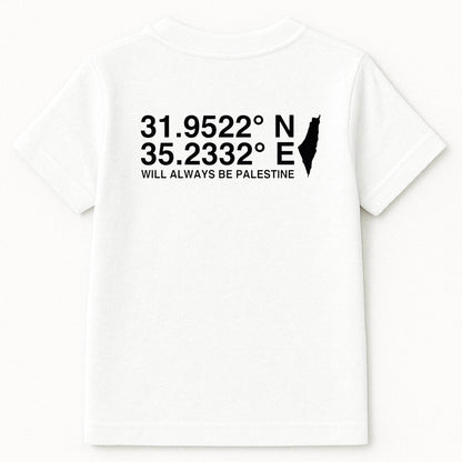 The North Eastern Hemisphere | Palestine Kids T.Shirt
