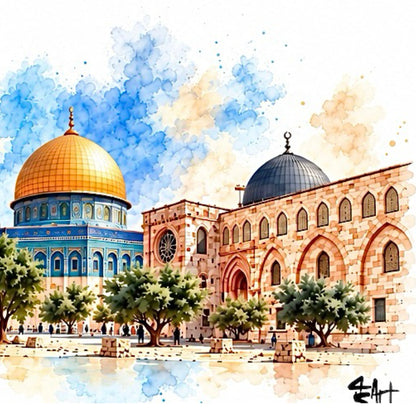 Sacred Horizons | Islamic Glass Wall Art