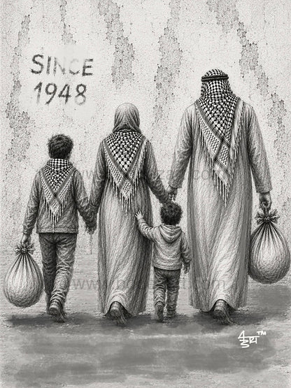 Since 1948 - Pencil Sketch | Art Print