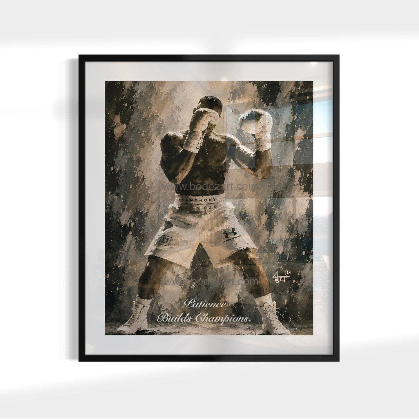 Sabr | Patience Builds Champions Poster Print