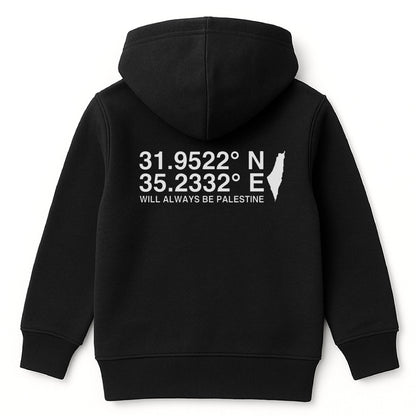 The North Eastern Hemisphere | Essentials Palestine Kids Hoodie