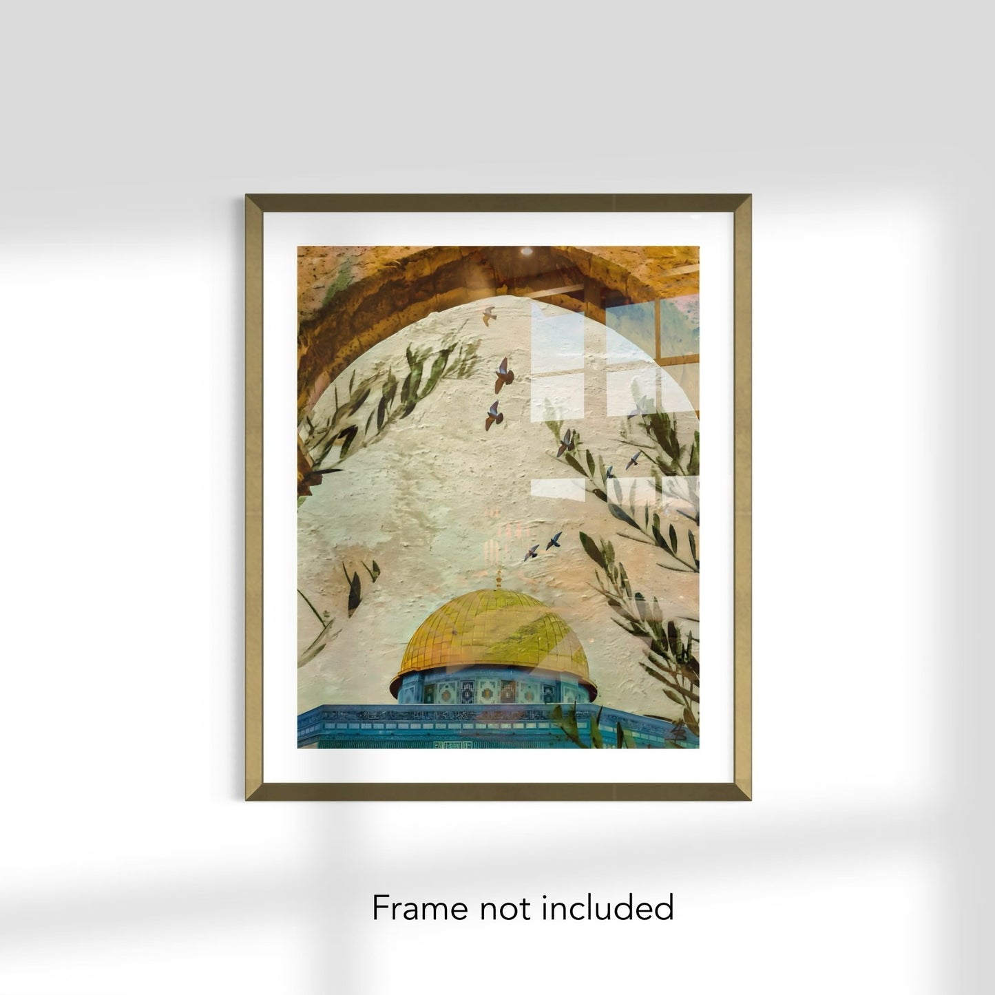 I am Dome Of The Rock, I am Palestine | Poster Print