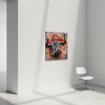 Leve Palestina - The Dance II | Graffiti Canvas Art