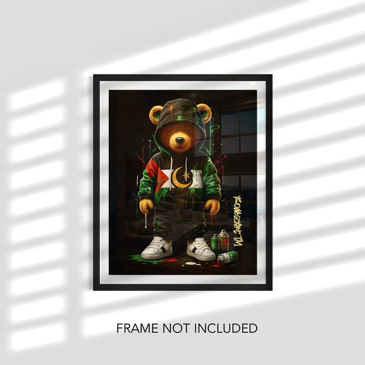 Bear Of Resistance | Poster Print.