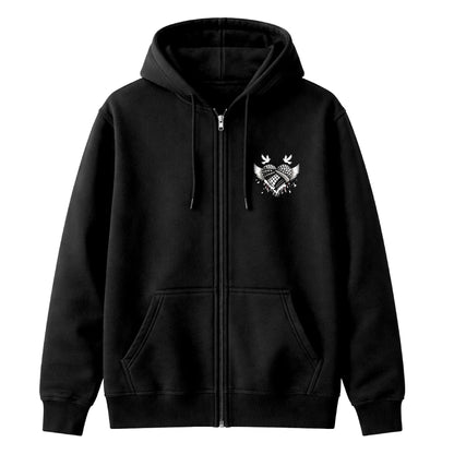 Broken Hearts - Palestine Full Zipped Hoodie