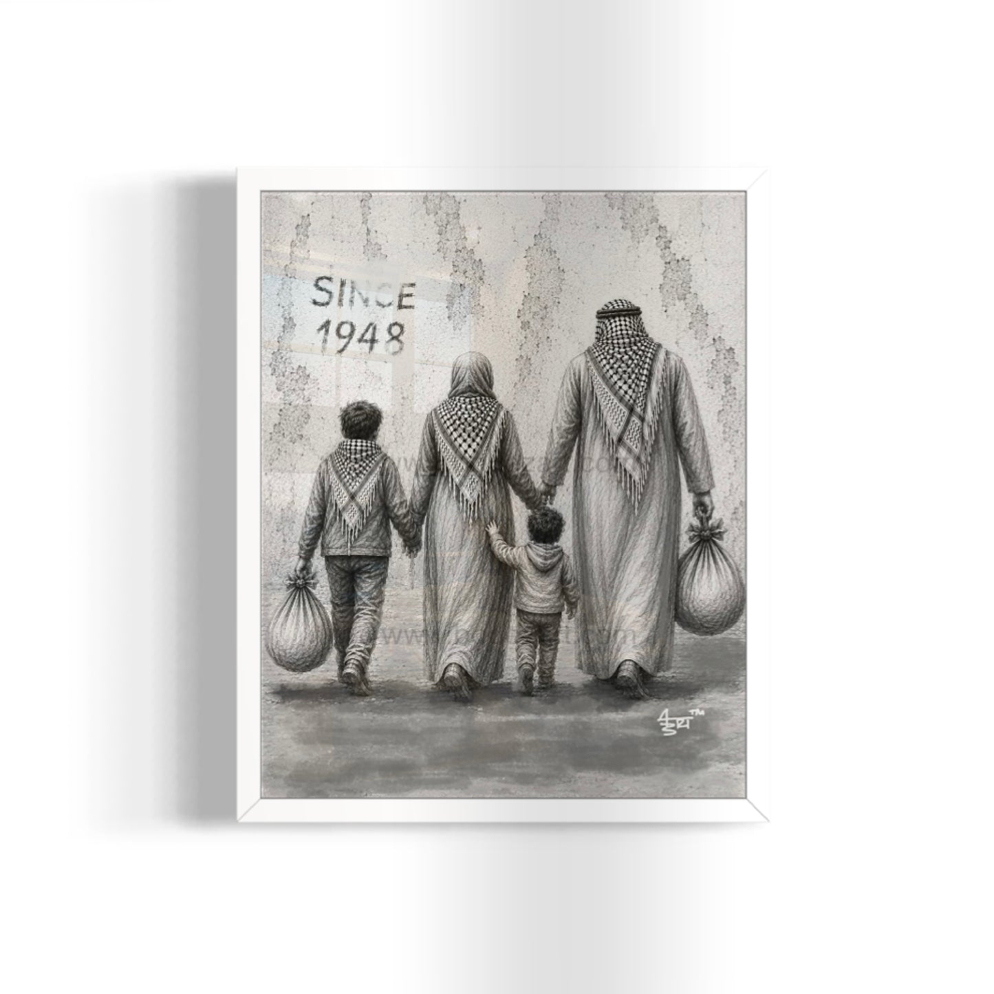 Since 1948 - Pencil Sketch | Art Print