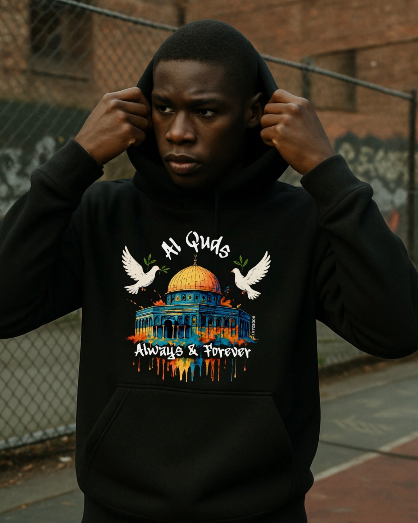 Al Quds - Always & Forever | Palestine Hoodie