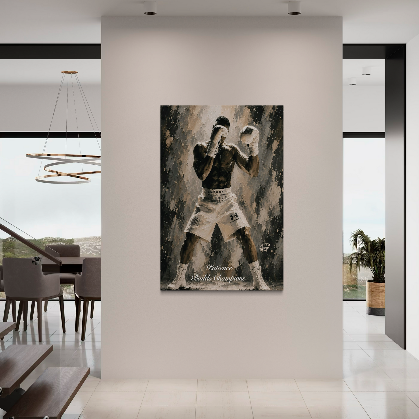 Sabr | Patience Builds Champions Canvas Print