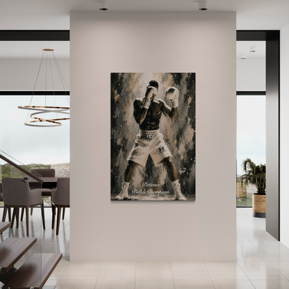 Sabr | Patience Builds Champions Canvas Print