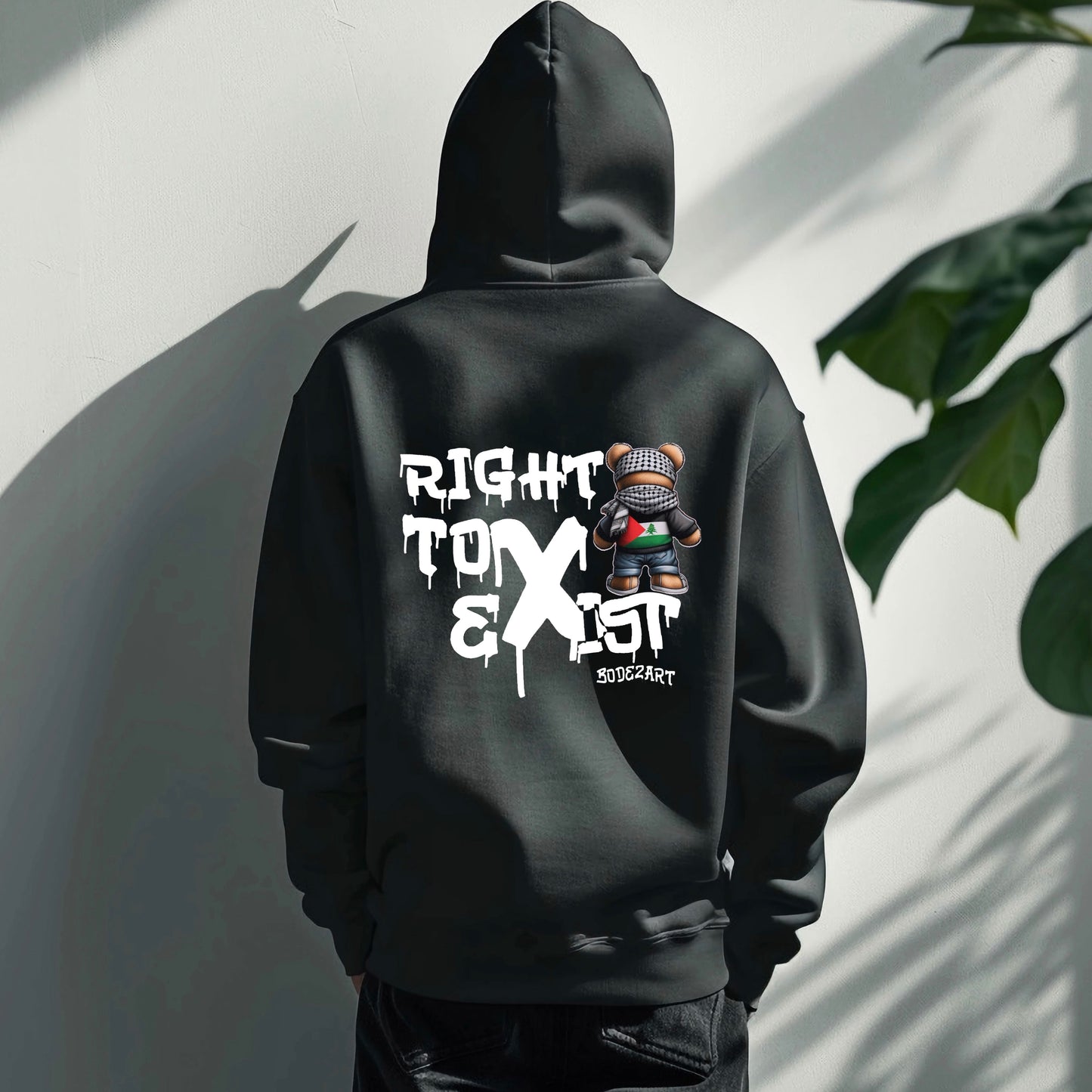 Right To Exist | Palestine Graffiti Hoodie