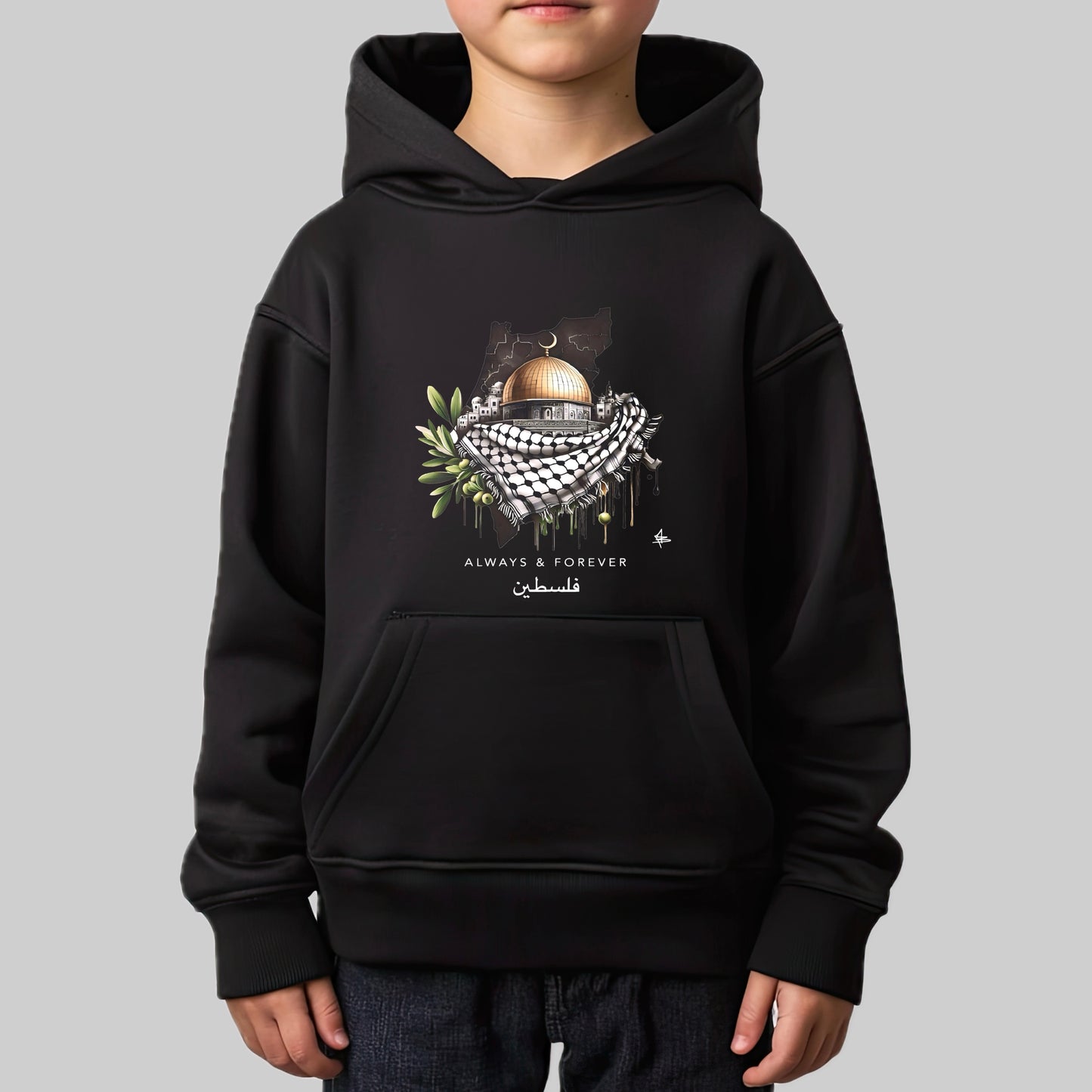 Always & Forever - Falastin Kids Hoodie