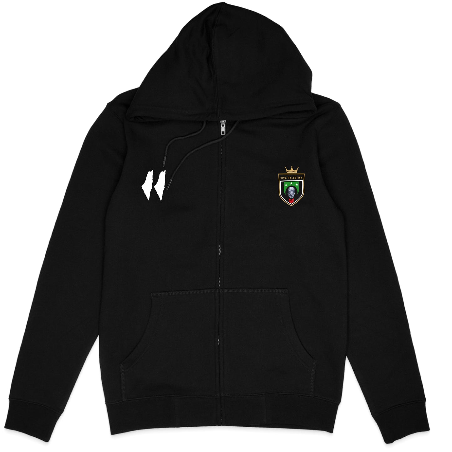 1948 Falastin Emblem - Classic Full Zipped Hoodie