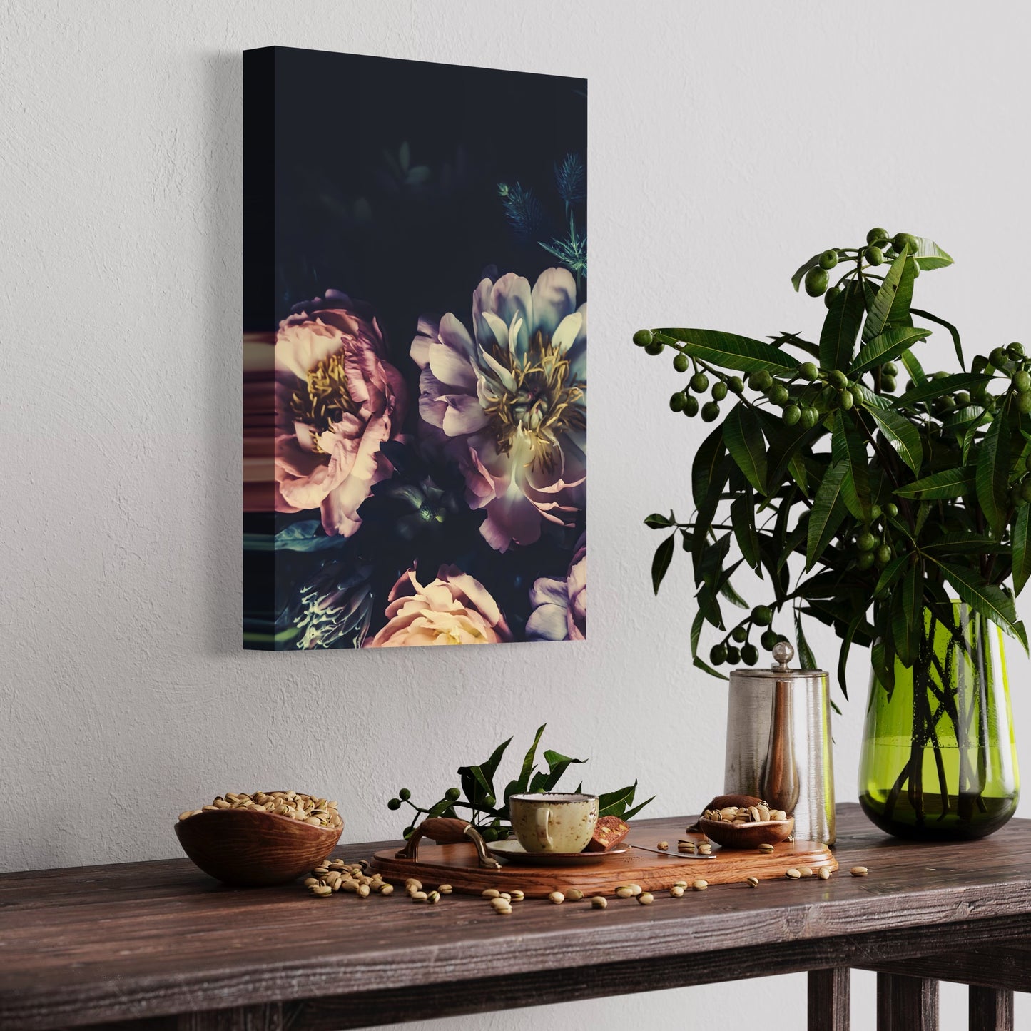 Fully Bloomed Floral Wall Art