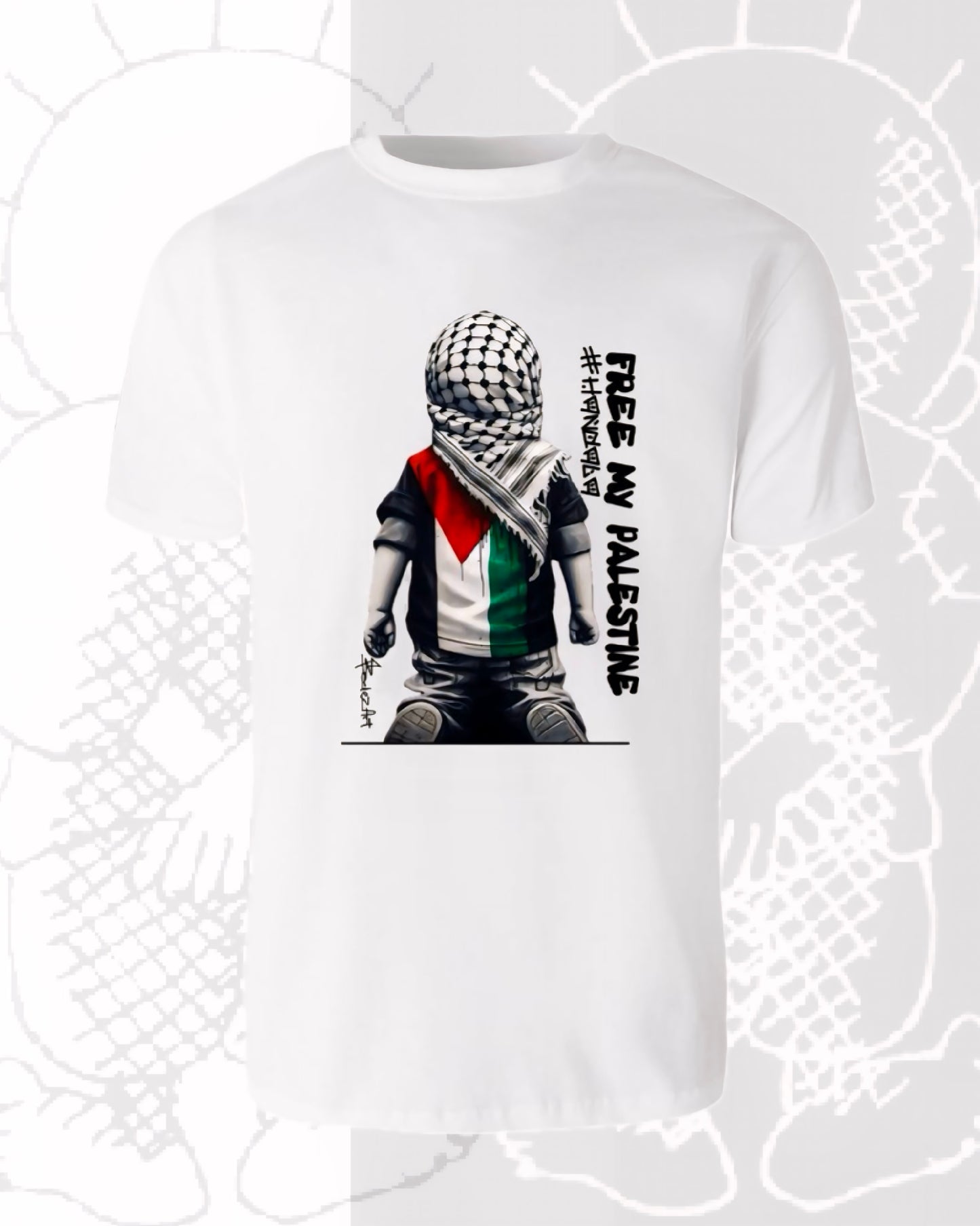 Handala - Free My Palestine | Short Sleeve T-Shirt