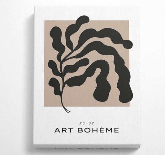 Art Boheme Matisse Abstract - Boho Canvas Wall Art