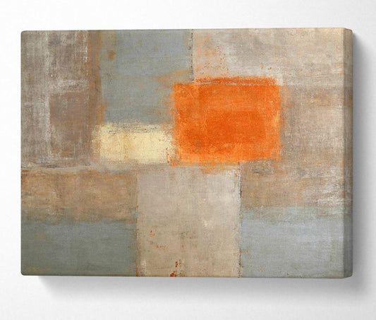 The Oblong Abstract - Canvas Wall Art Print