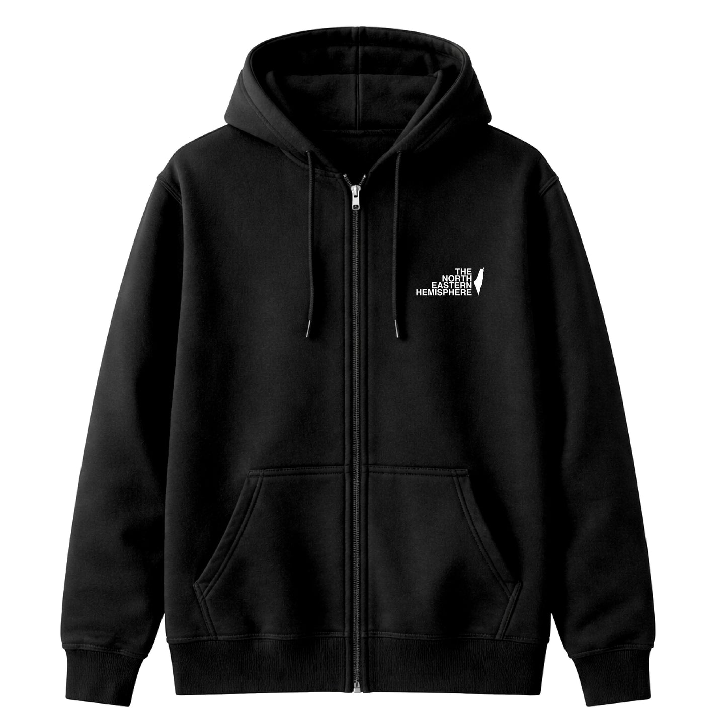 The North Eastern Hemisphere | Classic Full Zipped Palestine Hoodie