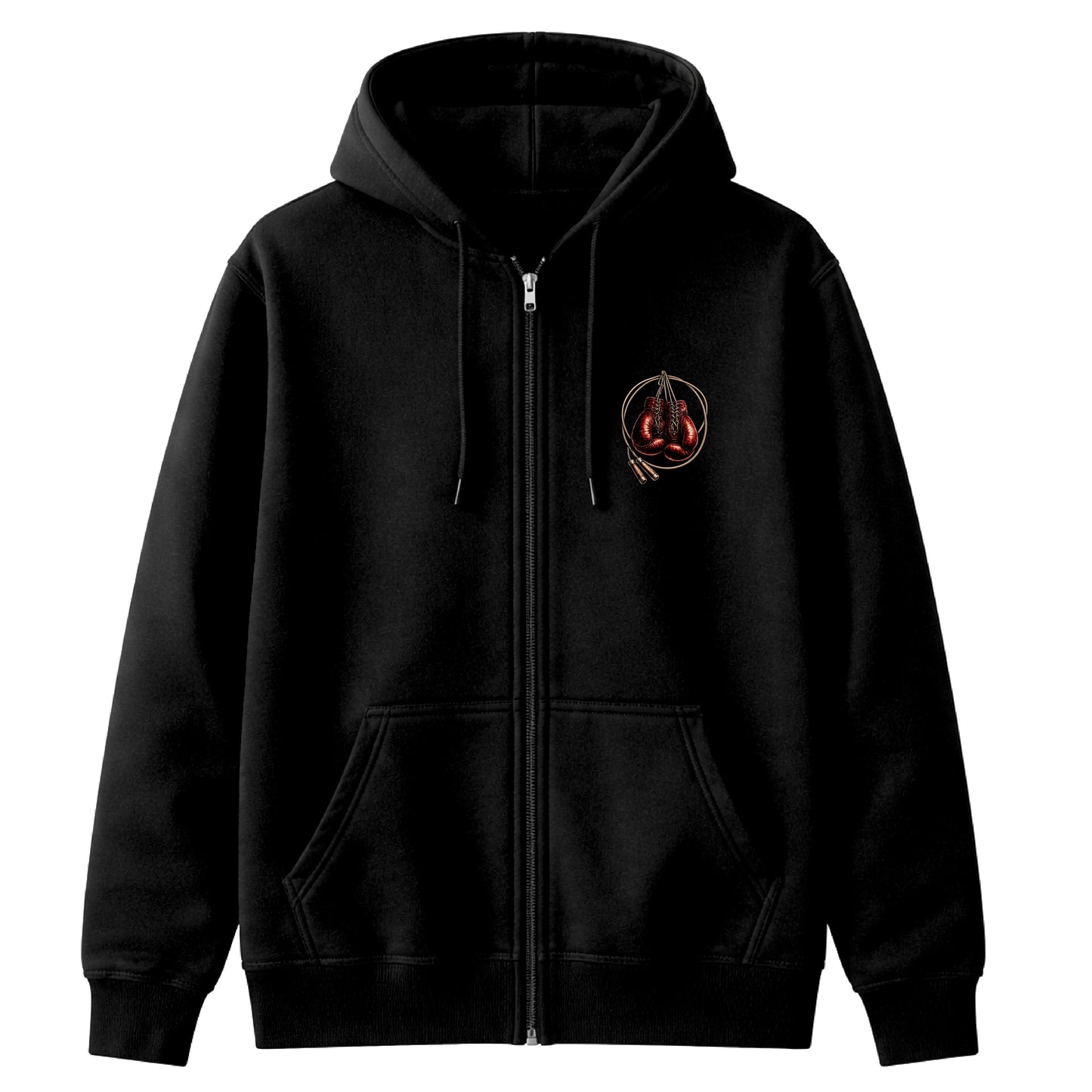 Sabr Builds Champions | Faith Inspired Zipped Hoodie