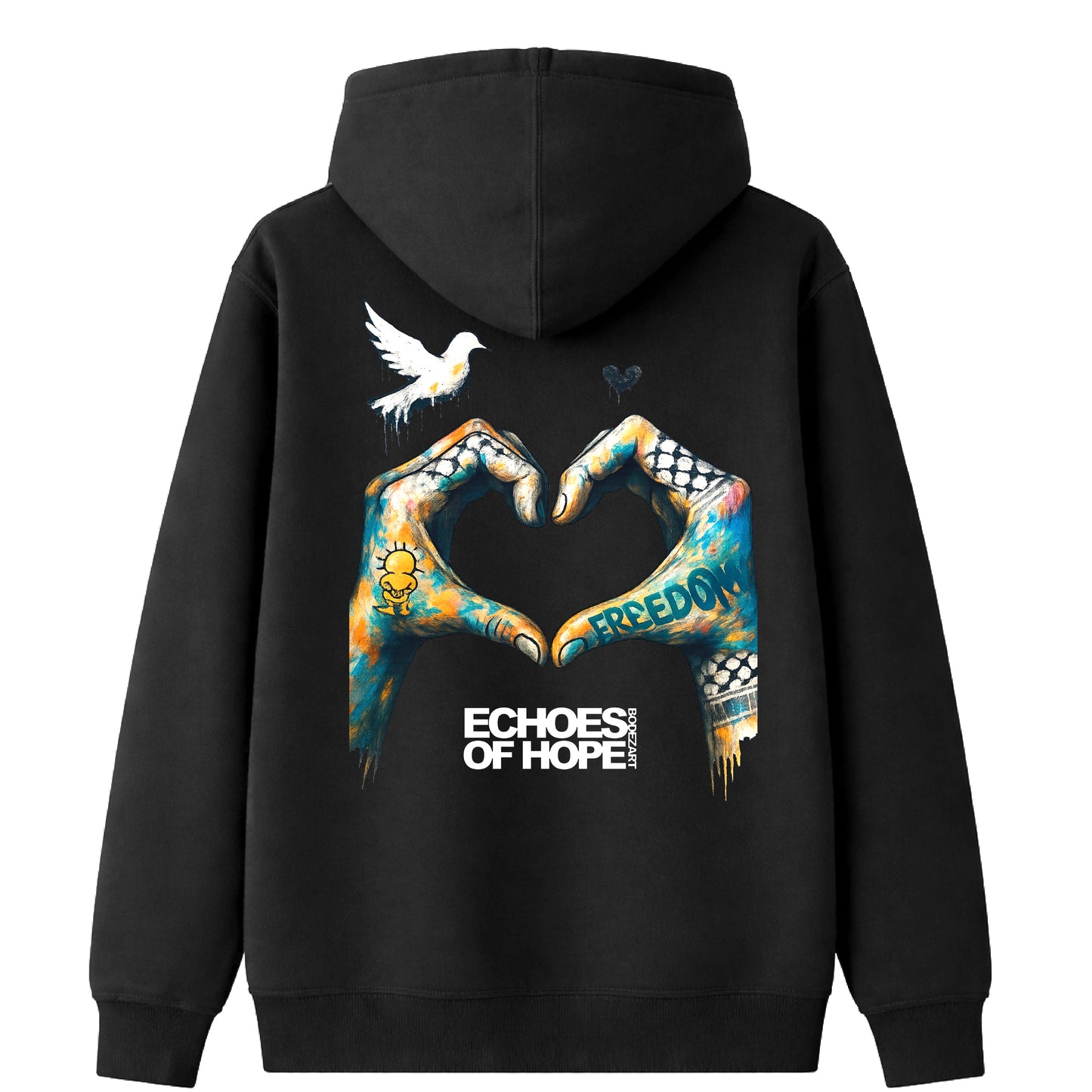 Echoes Of Hope | Palestine Zip Hoodie