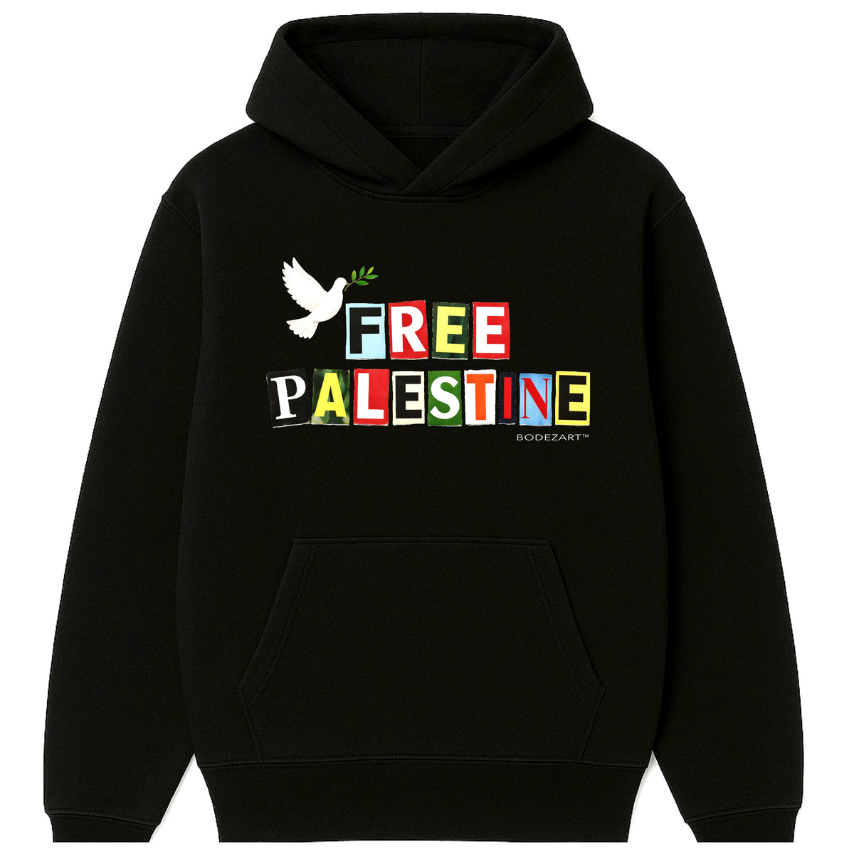 Free Palestine Statement Hoodie